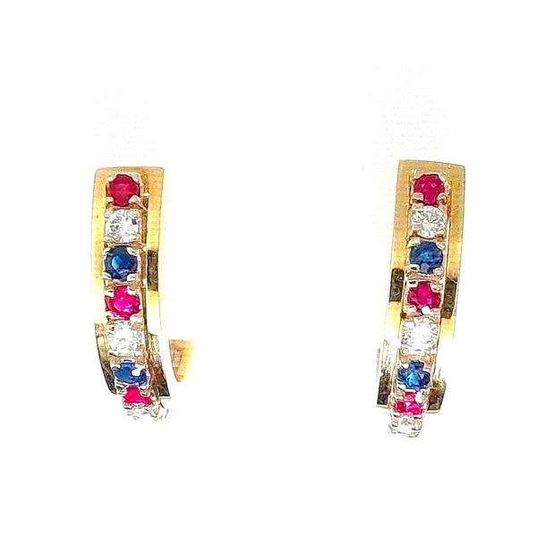 Estate Colored Stone Earrings Masterpiece Jewelers  Daytona Beach, FL
