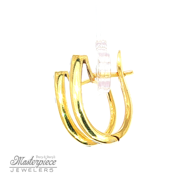 Estate Colored Stone Earrings Image 3 Masterpiece Jewelers  Daytona Beach, FL