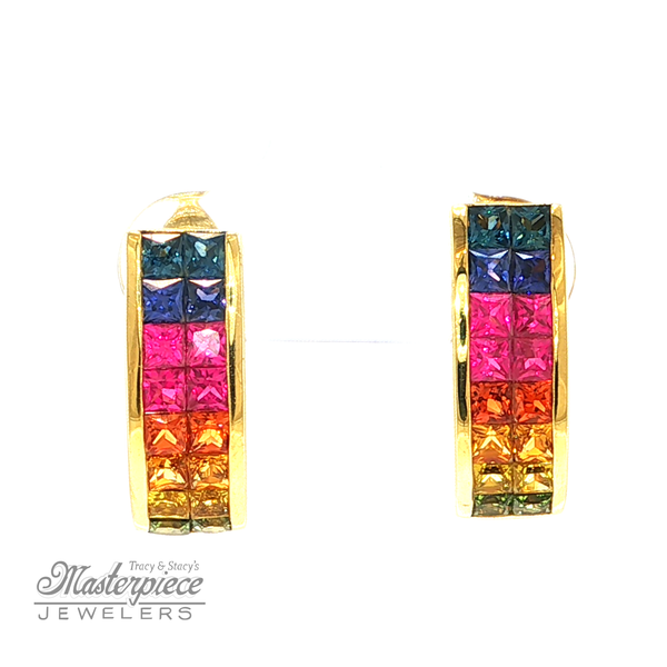 Estate Colored Stone Earrings Masterpiece Jewelers  Daytona Beach, FL