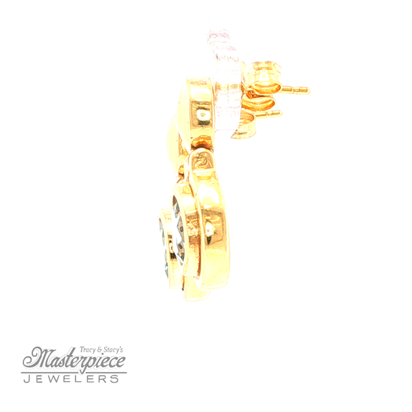 Estate Colored Stone Earrings Image 3 Masterpiece Jewelers  Daytona Beach, FL