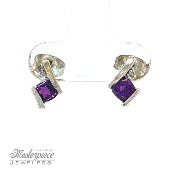 Estate Colored Stone Earrings Masterpiece Jewelers  Daytona Beach, FL