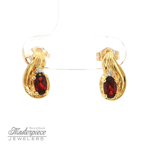 Estate Colored Stone Earrings Masterpiece Jewelers  Daytona Beach, FL