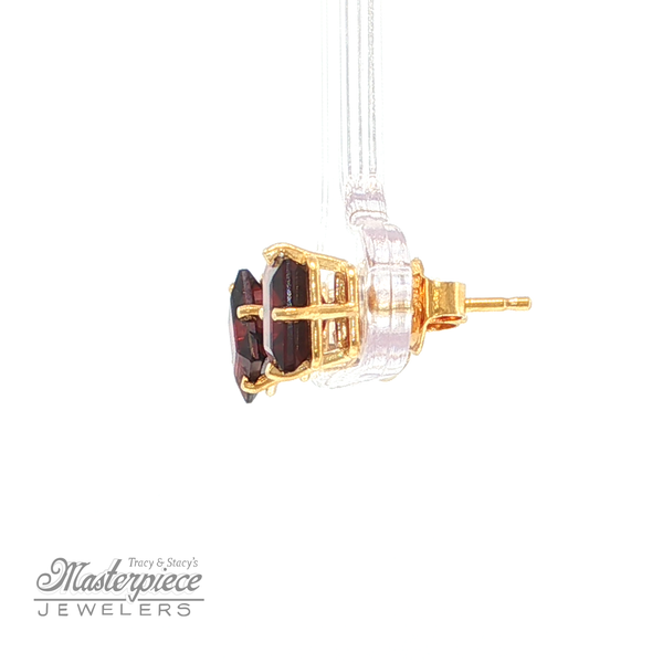 Estate Colored Stone Earrings Image 3 Masterpiece Jewelers  Daytona Beach, FL