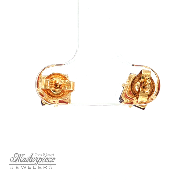 Estate Colored Stone Earrings Image 4 Masterpiece Jewelers  Daytona Beach, FL