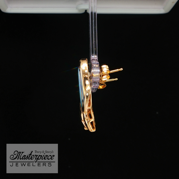 Estate Colored Stone Earrings Image 3 Masterpiece Jewelers  Daytona Beach, FL