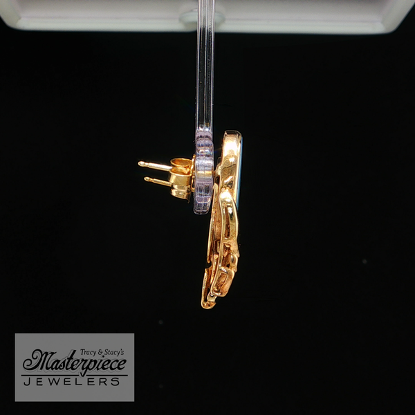 Estate Colored Stone Earrings Image 5 Masterpiece Jewelers  Daytona Beach, FL