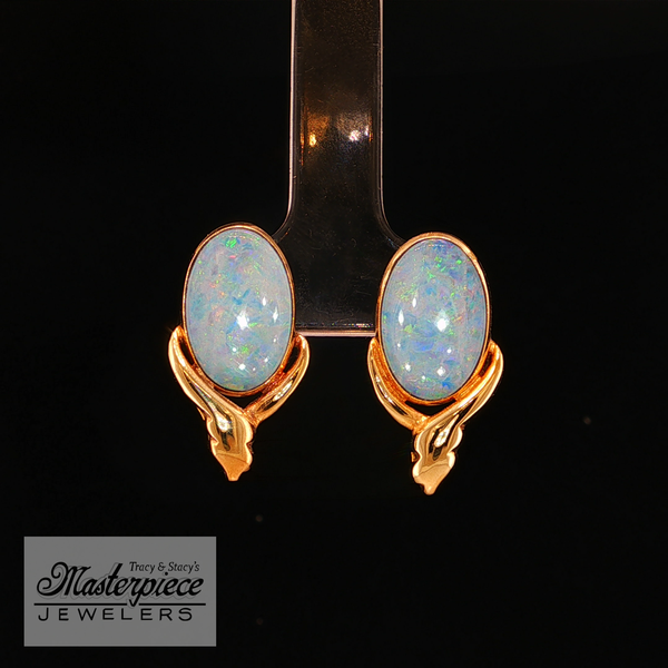 Estate Colored Stone Earrings Masterpiece Jewelers  Daytona Beach, FL