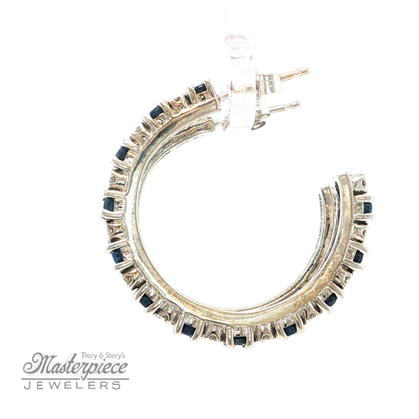 Estate Colored Stone Earrings Image 3 Masterpiece Jewelers  Daytona Beach, FL