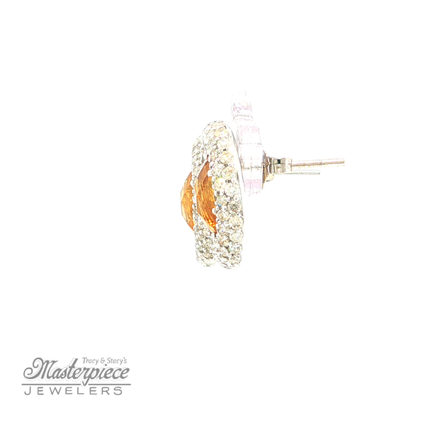 Estate Colored Stone Earrings Image 3 Masterpiece Jewelers  Daytona Beach, FL