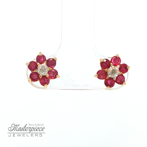 Estate Colored Stone Earrings Masterpiece Jewelers  Daytona Beach, FL