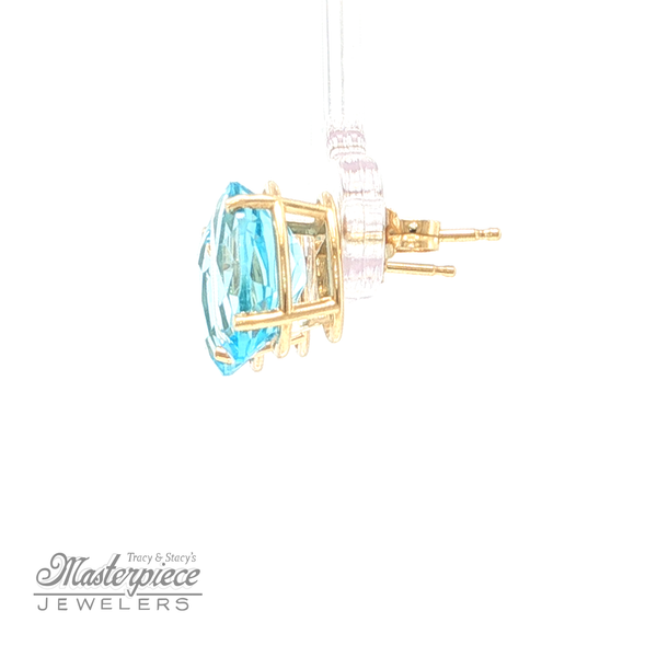 Estate Colored Stone Earrings Image 3 Masterpiece Jewelers  Daytona Beach, FL