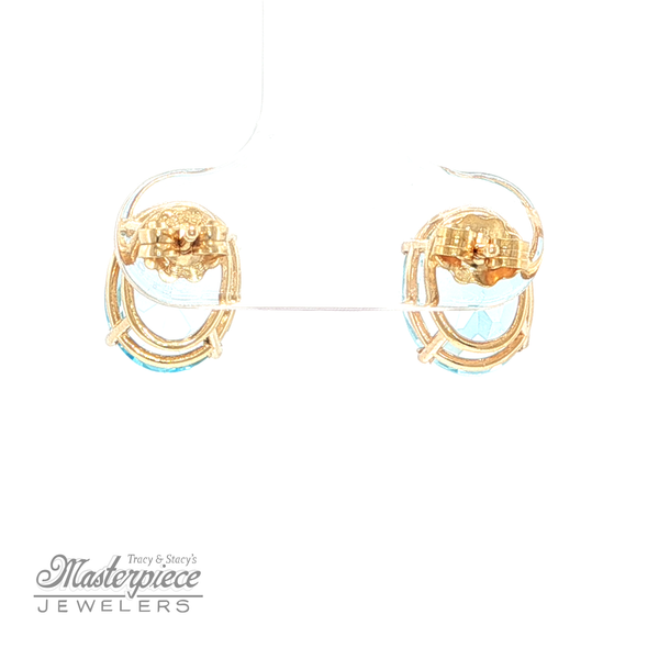 Estate Colored Stone Earrings Image 4 Masterpiece Jewelers  Daytona Beach, FL