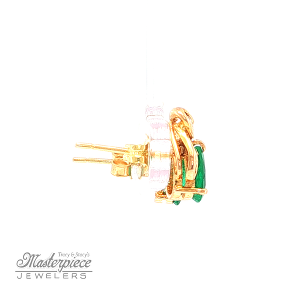 Estate Colored Stone Earrings Image 5 Masterpiece Jewelers  Daytona Beach, FL