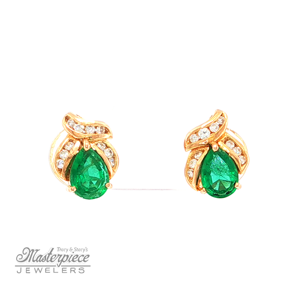 Estate Colored Stone Earrings Masterpiece Jewelers  Daytona Beach, FL