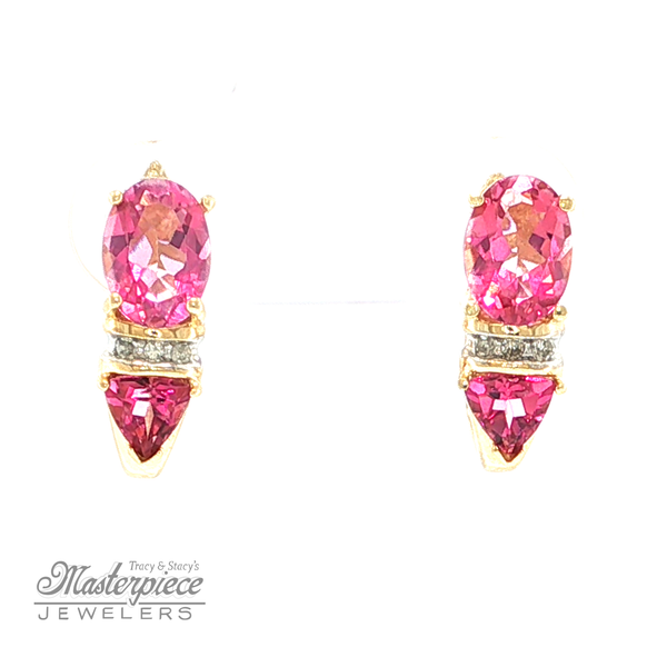 Estate Colored Stone Earrings Masterpiece Jewelers  Daytona Beach, FL