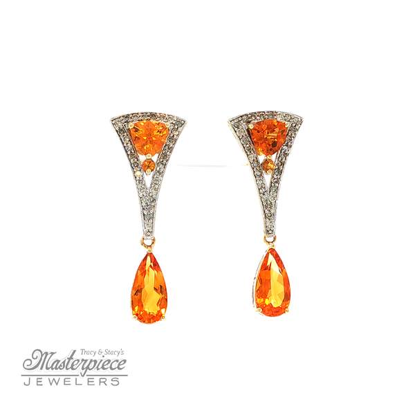 Estate Colored Stone Earrings Masterpiece Jewelers  Daytona Beach, FL