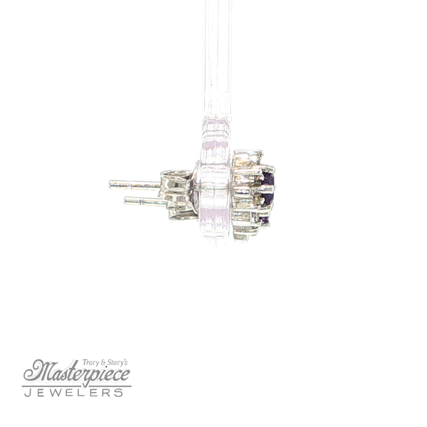 Estate Colored Stone Earrings Image 5 Masterpiece Jewelers  Daytona Beach, FL