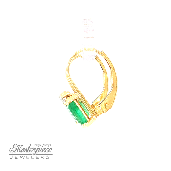 Estate Colored Stone Earrings Image 3 Masterpiece Jewelers  Daytona Beach, FL