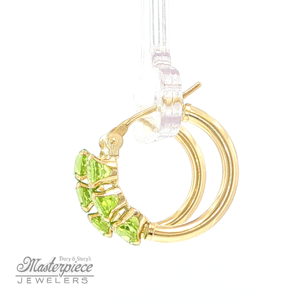 Estate Colored Stone Earrings Image 3 Masterpiece Jewelers  Daytona Beach, FL