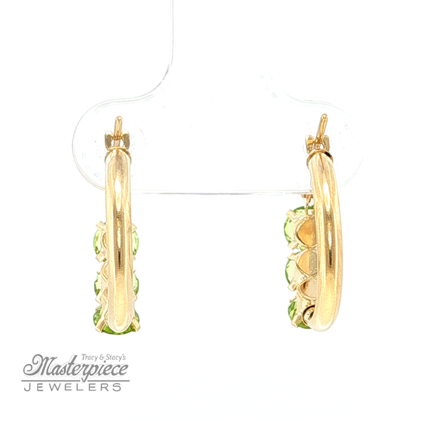 Estate Colored Stone Earrings Image 4 Masterpiece Jewelers  Daytona Beach, FL
