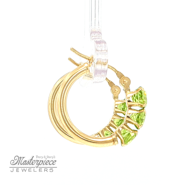 Estate Colored Stone Earrings Image 5 Masterpiece Jewelers  Daytona Beach, FL