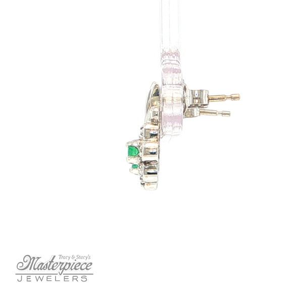 Estate Colored Stone Earrings Image 3 Masterpiece Jewelers  Daytona Beach, FL