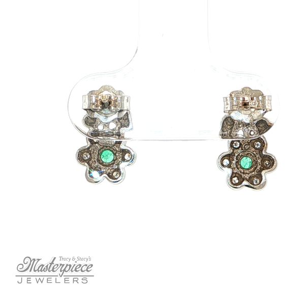 Estate Colored Stone Earrings Image 4 Masterpiece Jewelers  Daytona Beach, FL