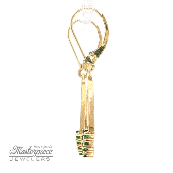 Estate Colored Stone Earrings Image 3 Masterpiece Jewelers  Daytona Beach, FL