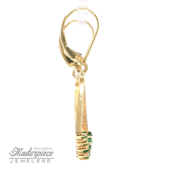 Estate Colored Stone Earrings Image 5 Masterpiece Jewelers  Daytona Beach, FL