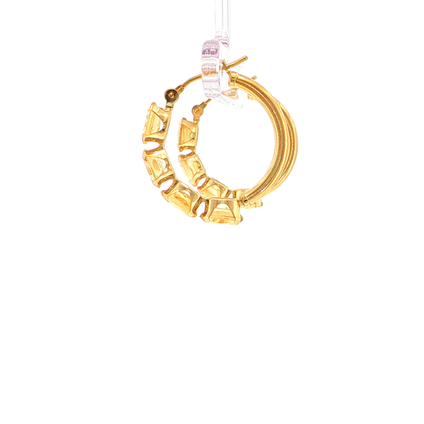 Estate Colored Stone Earrings Image 3 Masterpiece Jewelers  Daytona Beach, FL