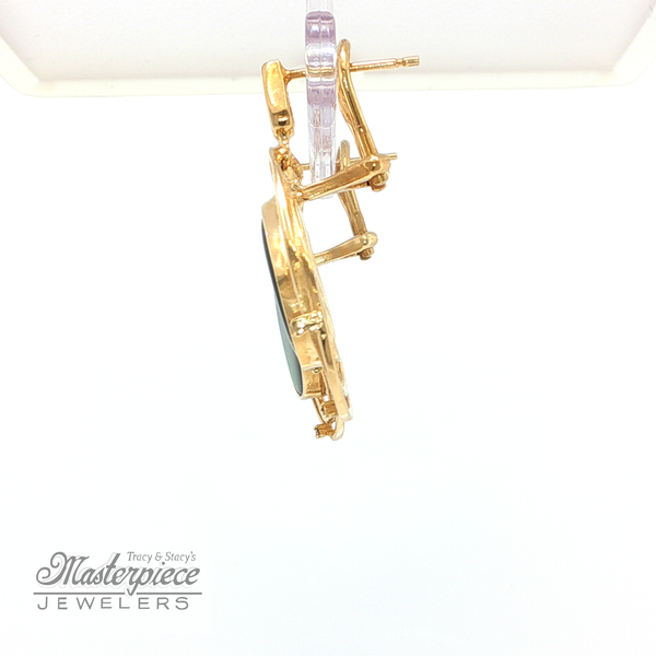 Estate Colored Stone Earrings Image 3 Masterpiece Jewelers  Daytona Beach, FL