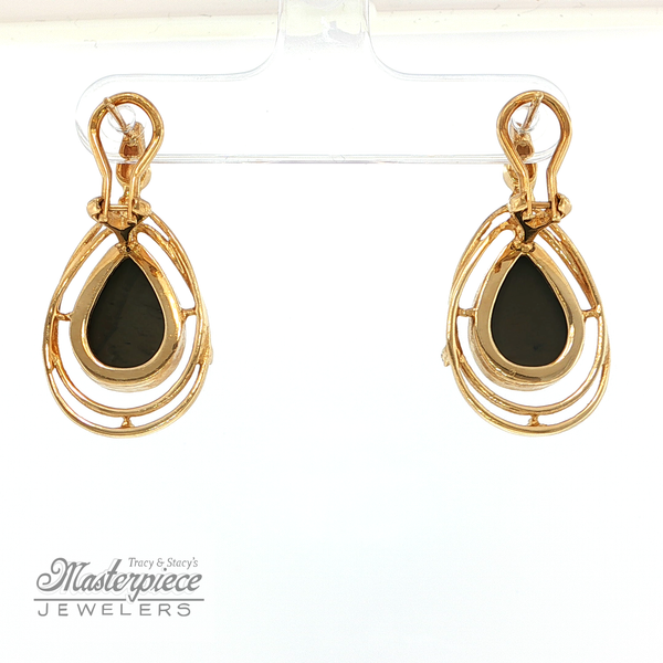 Estate Colored Stone Earrings Image 4 Masterpiece Jewelers  Daytona Beach, FL