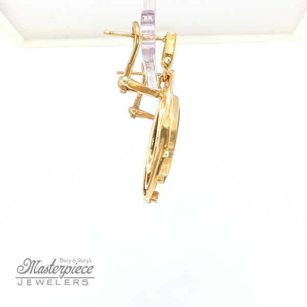 Estate Colored Stone Earrings Image 5 Masterpiece Jewelers  Daytona Beach, FL
