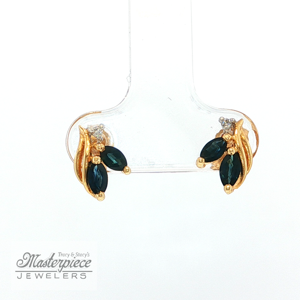Estate Colored Stone Earrings Masterpiece Jewelers  Daytona Beach, FL