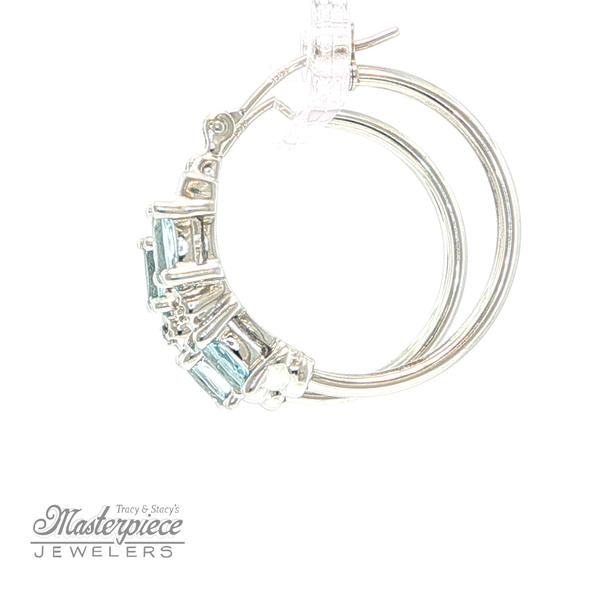 Estate Colored Stone Earrings Image 3 Masterpiece Jewelers  Daytona Beach, FL