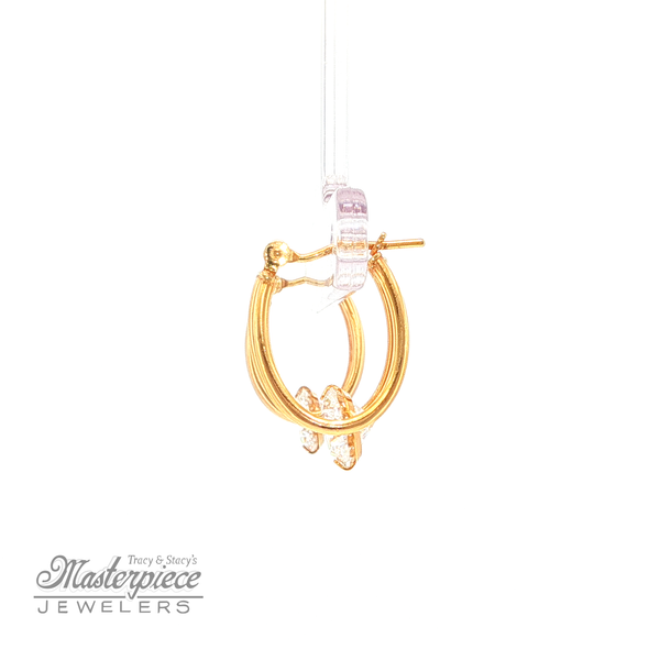 Estate Colored Stone Earrings Image 2 Masterpiece Jewelers  Daytona Beach, FL