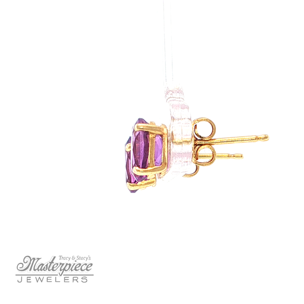 Estate Colored Stone Earrings Image 3 Masterpiece Jewelers  Daytona Beach, FL