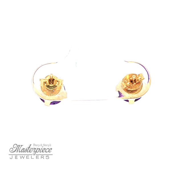 Estate Colored Stone Earrings Image 4 Masterpiece Jewelers  Daytona Beach, FL