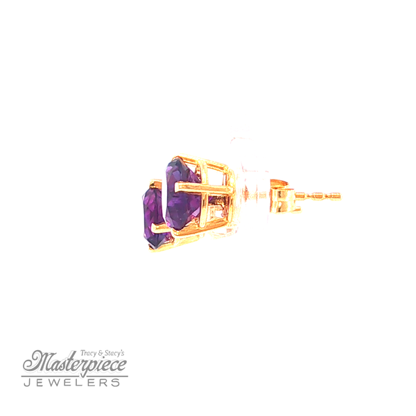 Estate Colored Stone Earrings Image 3 Masterpiece Jewelers  Daytona Beach, FL