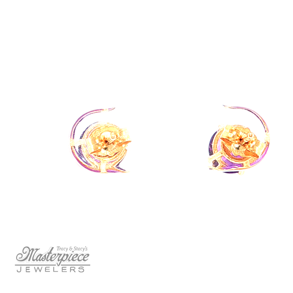 Estate Colored Stone Earrings Image 4 Masterpiece Jewelers  Daytona Beach, FL