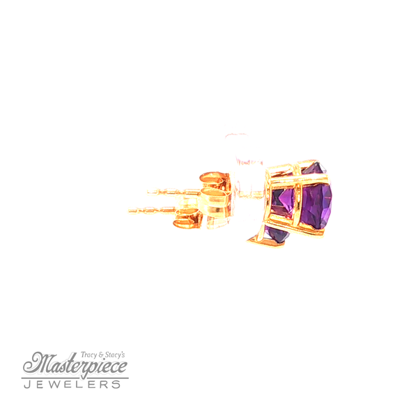Estate Colored Stone Earrings Image 5 Masterpiece Jewelers  Daytona Beach, FL