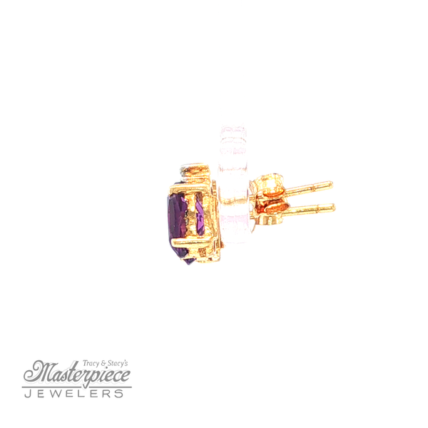 Estate Colored Stone Earrings Image 3 Masterpiece Jewelers  Daytona Beach, FL
