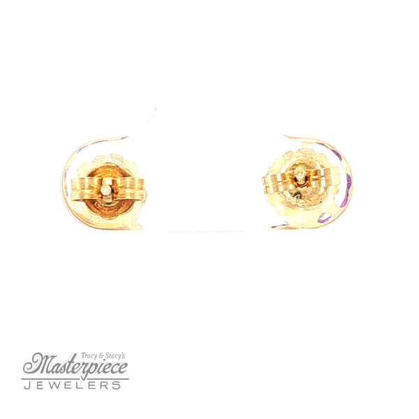 Estate Colored Stone Earrings Image 4 Masterpiece Jewelers  Daytona Beach, FL