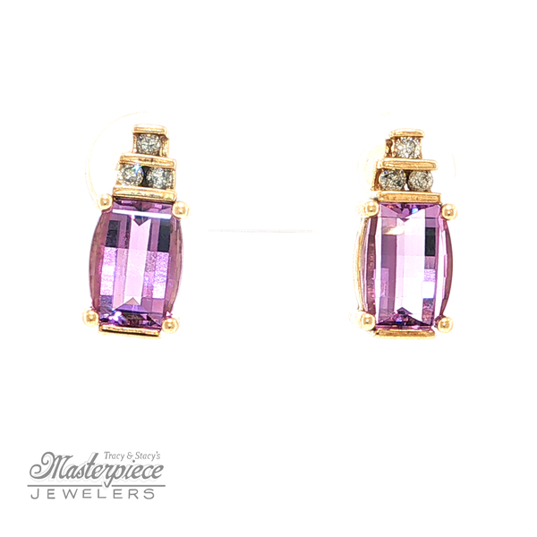 Estate Colored Stone Earrings Masterpiece Jewelers  Daytona Beach, FL