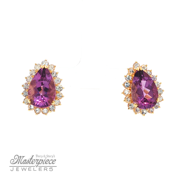 Estate Colored Stone Earrings Masterpiece Jewelers  Daytona Beach, FL