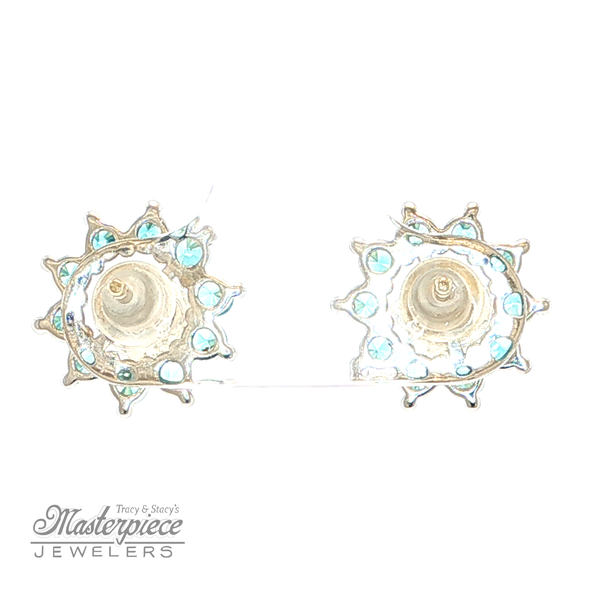 Estate Colored Stone Earrings Image 4 Masterpiece Jewelers  Daytona Beach, FL