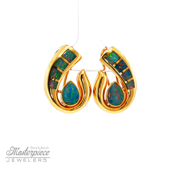 Estate Colored Stone Earrings Masterpiece Jewelers  Daytona Beach, FL