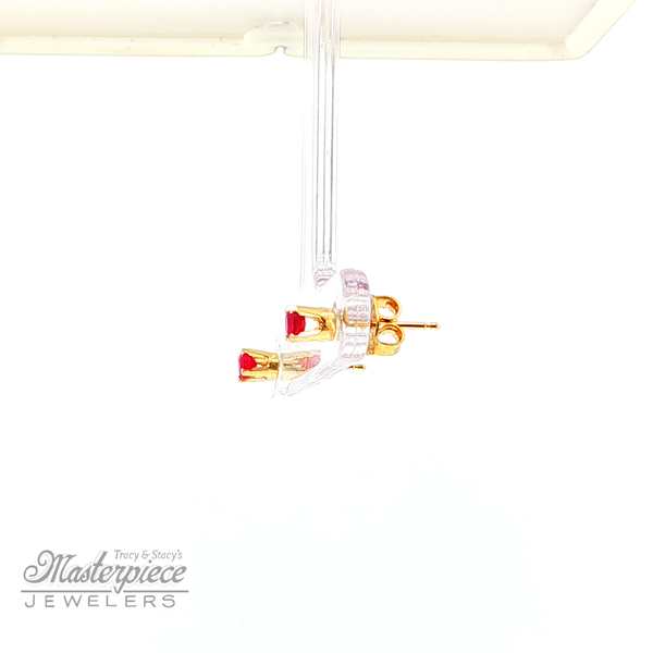 Estate Colored Stone Earrings Image 4 Masterpiece Jewelers  Daytona Beach, FL
