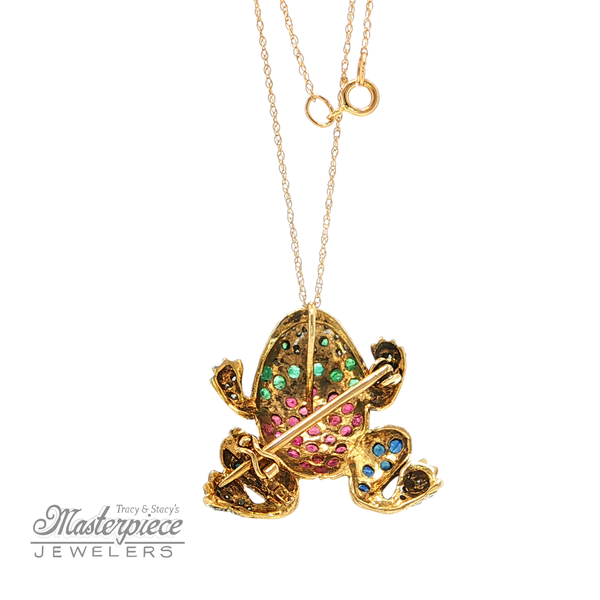 Estate Colored Stone Pendants Image 4 Masterpiece Jewelers  Daytona Beach, FL