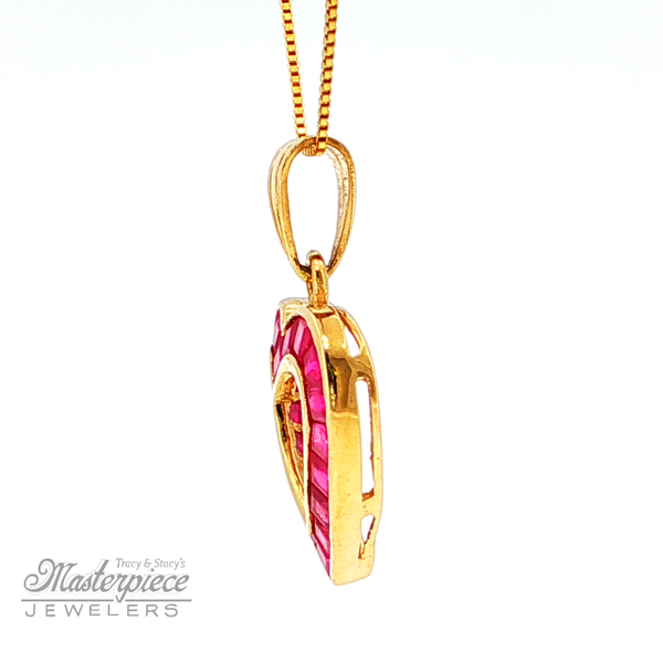 Estate Colored Stone Pendants Image 3 Masterpiece Jewelers  Daytona Beach, FL